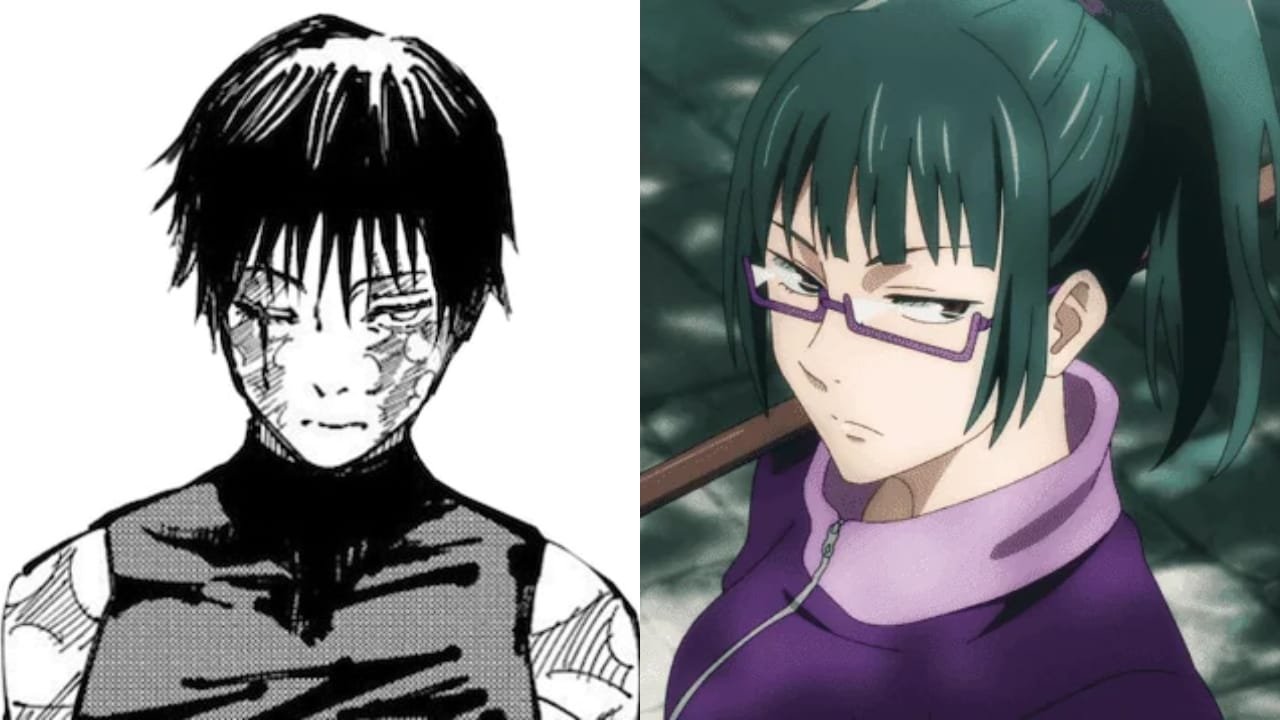 A transformação de Maki Zenin em Jujutsu Kaisen A transformação de Maki Zenin em Jujutsu Kaisen