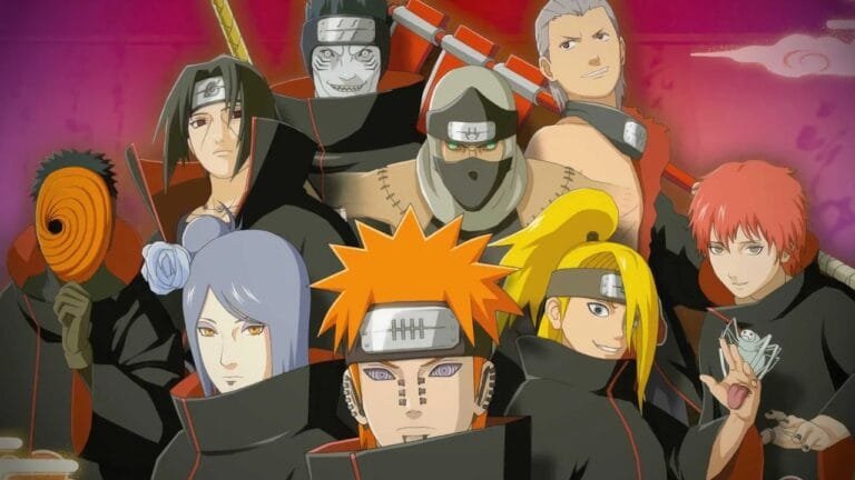 História e poderes de cada membro da Akatsuki
