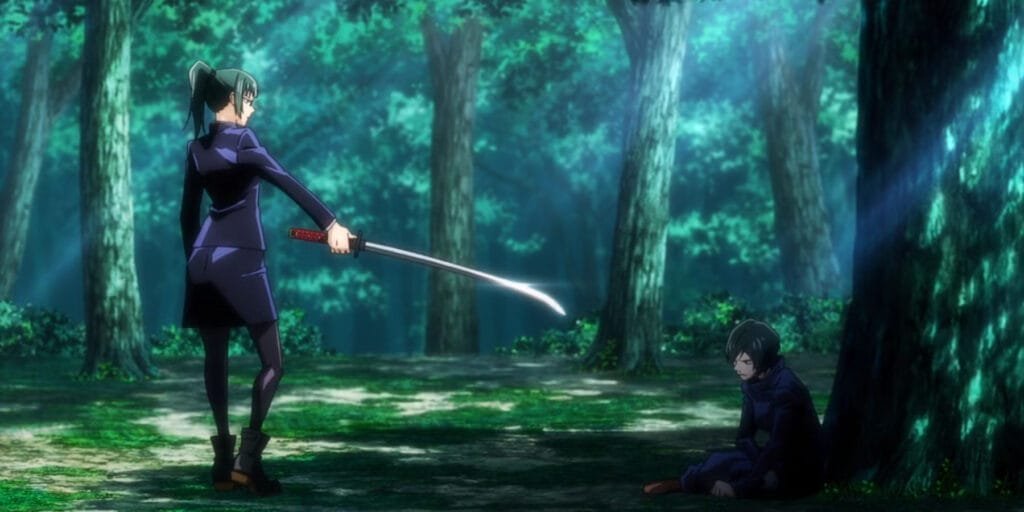 Maki Zenin vs Mai Zenin Maki Zenin vs Mai Zenin