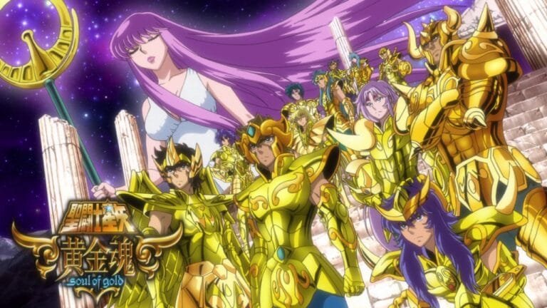 Os 12 Cavaleiros de Ouro de Saint Seiya