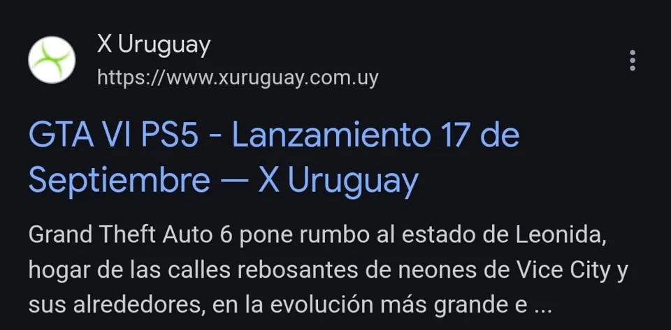 X Uruguai