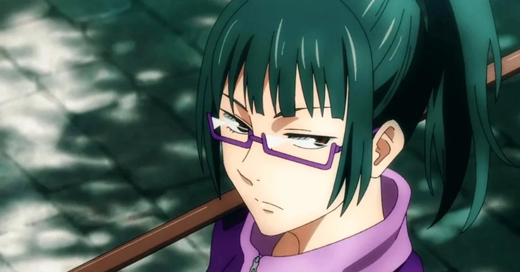 Maki Zenin no anime de Jujutsu kaisen