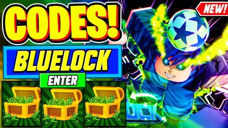 Códigos Atualizados de Blue Lock Rivals no Roblox