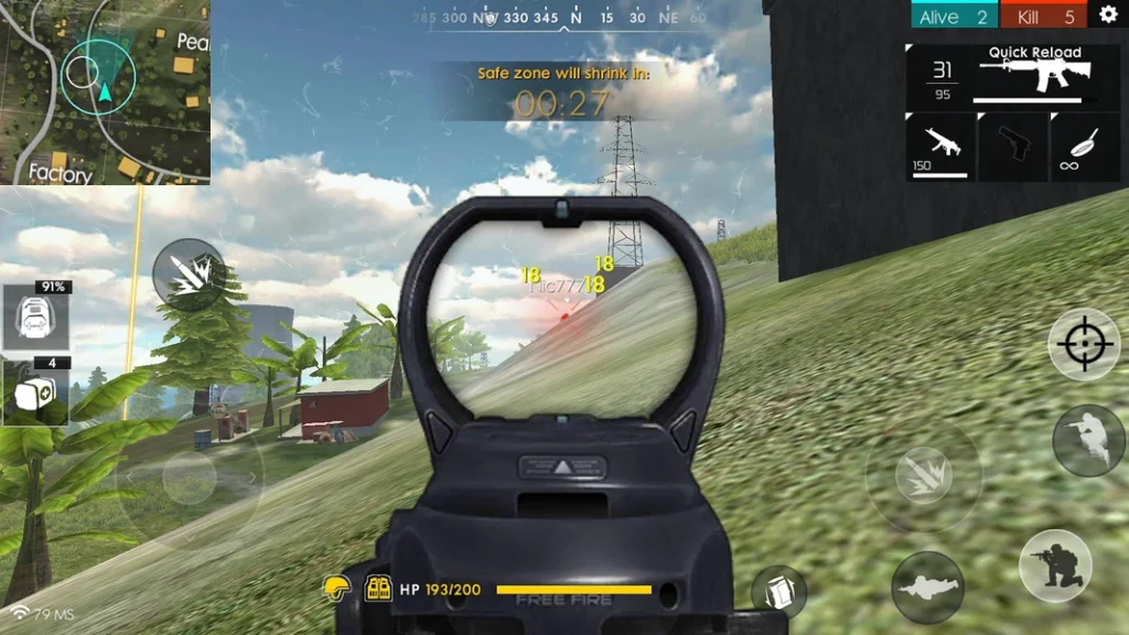 ponto vermelho Free Fire ponto vermelho Free Fire