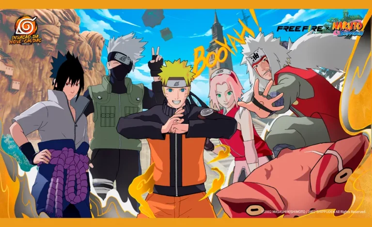 Codiguin FF do Naruto, Sasuke e Kakashi (Atualizado)