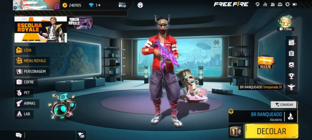 Primeiro Passe do Free Fire