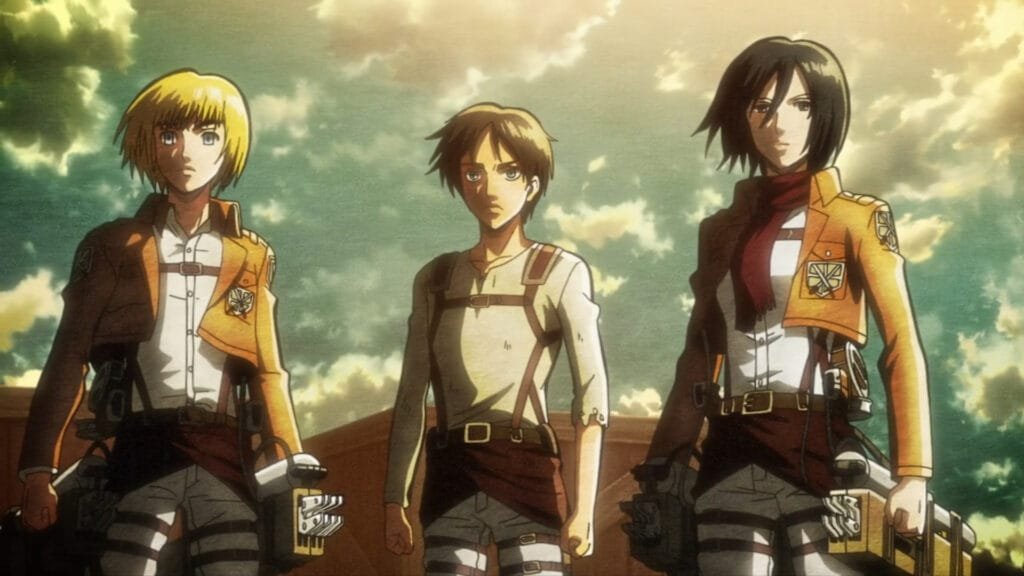 eren yeager mikasa armin eren yeager mikasa armin