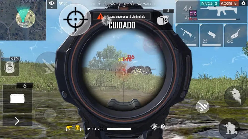 teste a sensibilidade Free Fire teste a sensibilidade Free Fire