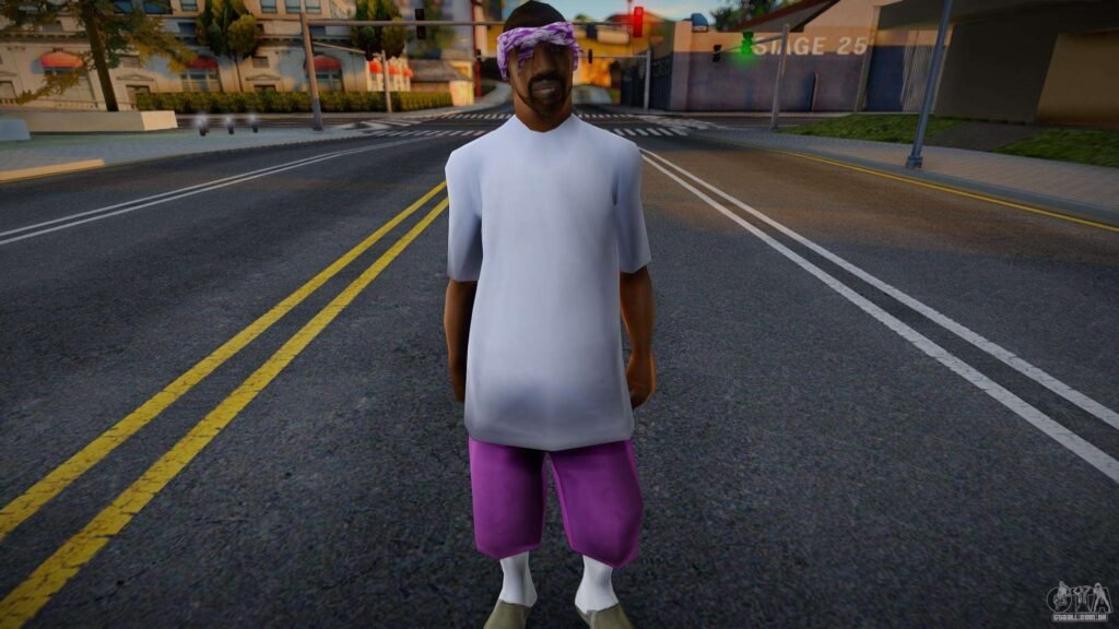 Ballas em GTA San Andreas Ballas em GTA San Andreas