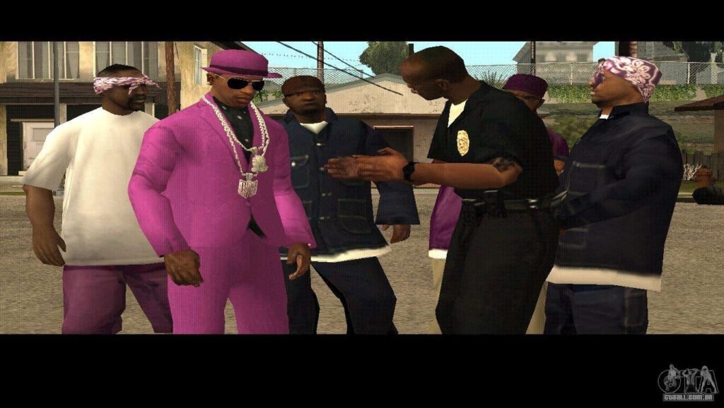 Como enfrentar os Ballas em GTA San Andreas Como enfrentar os Ballas em GTA San Andreas