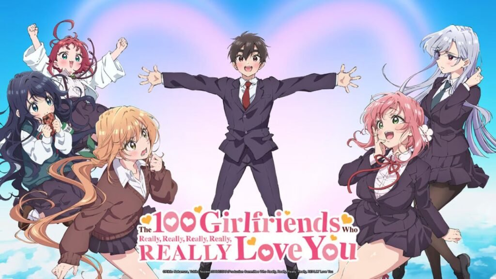 Personagens principais de “100 namoradas que te amam muuuuuito” 