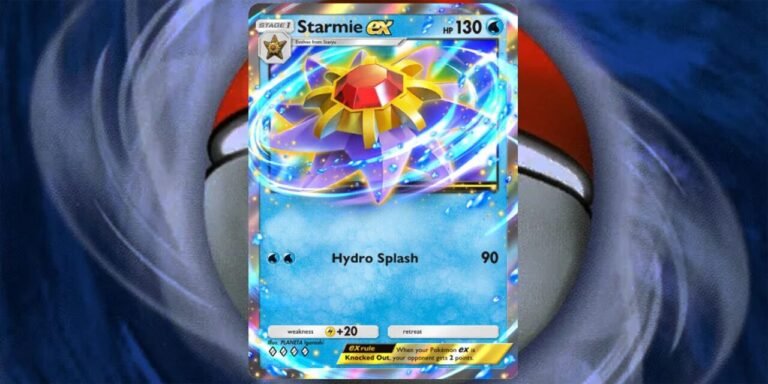 Starmie ex: Como a carta perdeu seu espaço no Pokémon TCG Pocket Starmie ex: Como a carta perdeu seu espaço no Pokémon TCG Pocket
