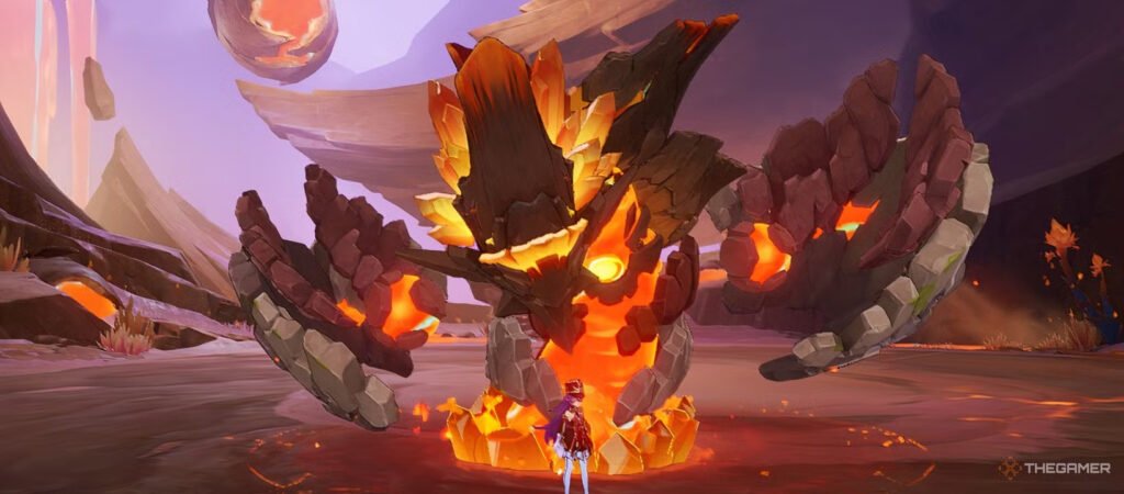 jogo genshin impact Estatua do Dragao de Lava jogo genshin impact Estatua do Dragao de Lava