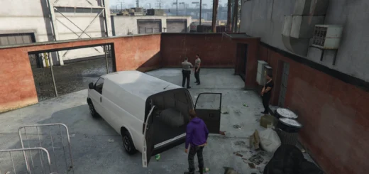 Onde encontrar a van de armas no GTA Online