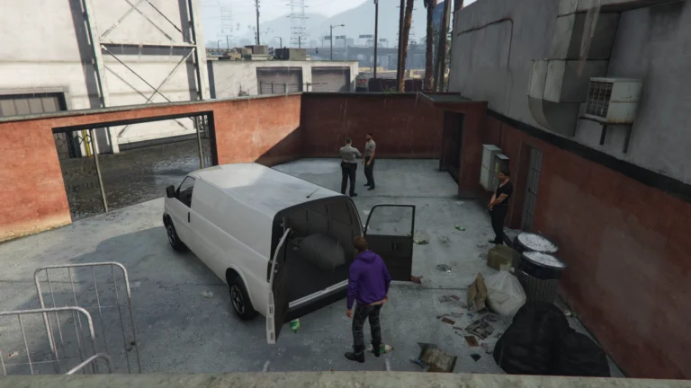 Onde encontrar a van de armas no GTA Online