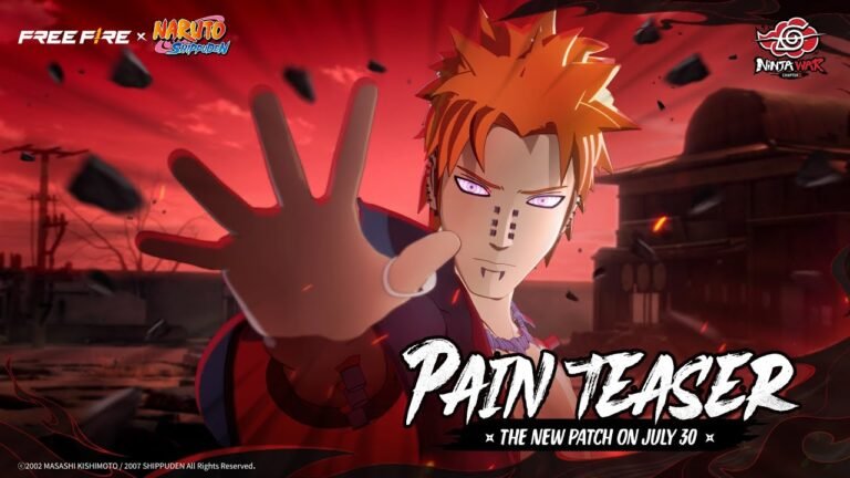 Free Fire x Naruto Shippuden capítulo 2 tem novos detalhes revelados pela Garena