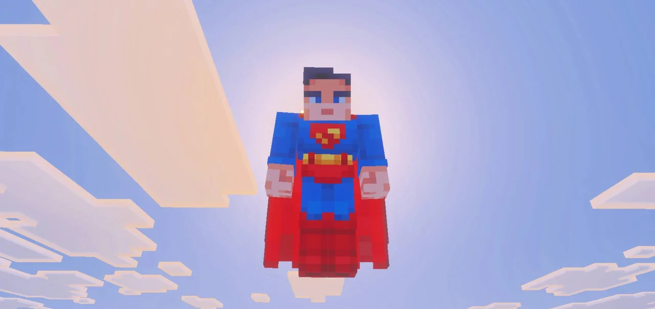 Veja como resgatar a skin do Superman no Minecraft Veja como resgatar a skin do Superman no Minecraft