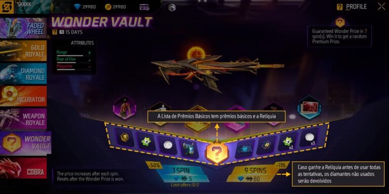Como conquistar o Planador Susano’o do Itachi no Free Fire