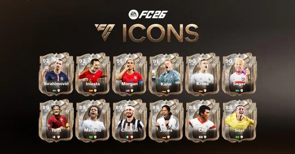 EA SPORTS FC 26 A nova geração de ÍDOLOS chegou