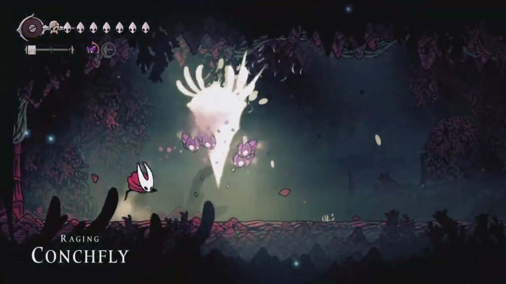 Dicas para vencer o Raging Conchfly em Hollow Knight Silksong