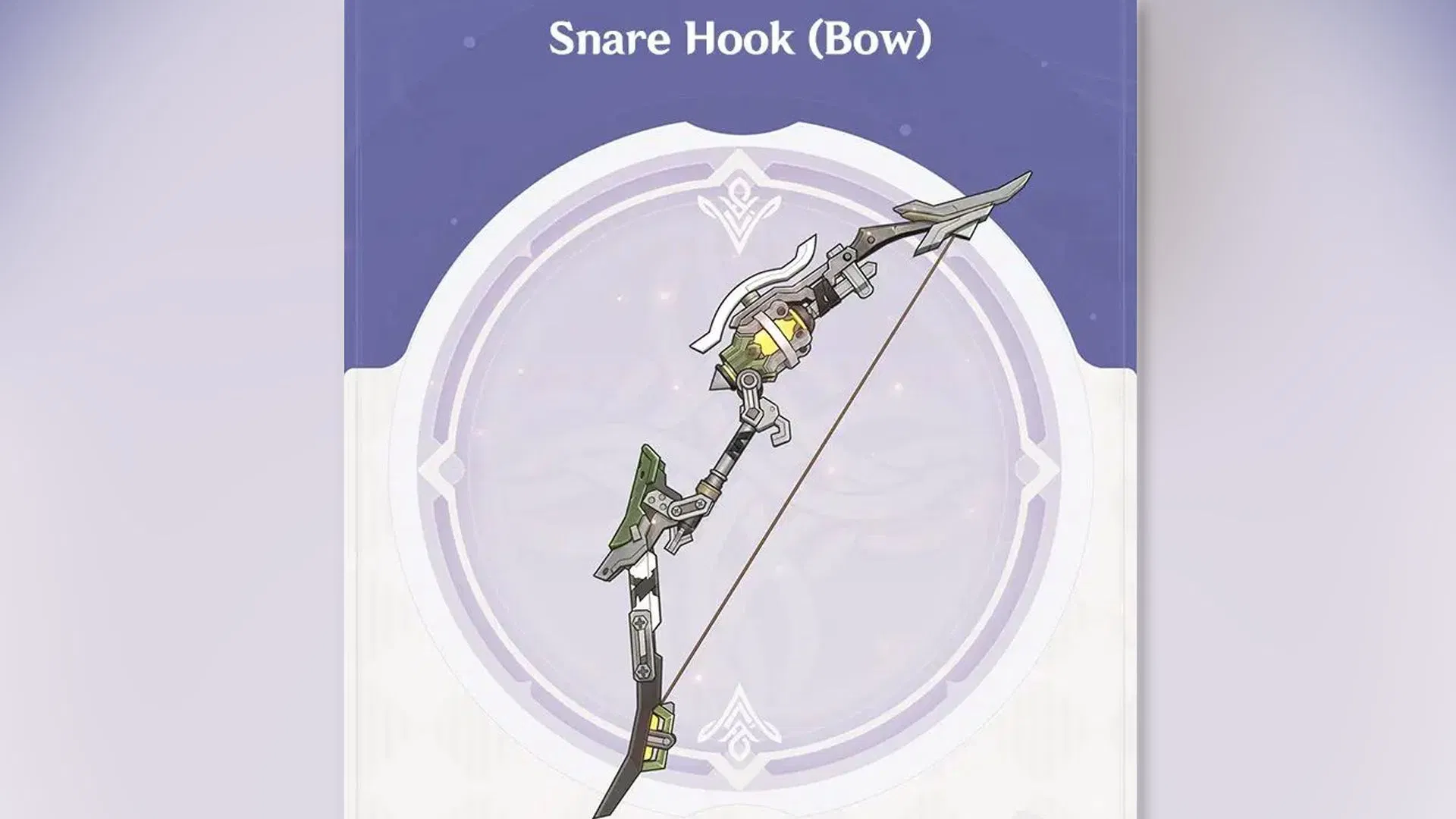 genshin impact Snare Hook