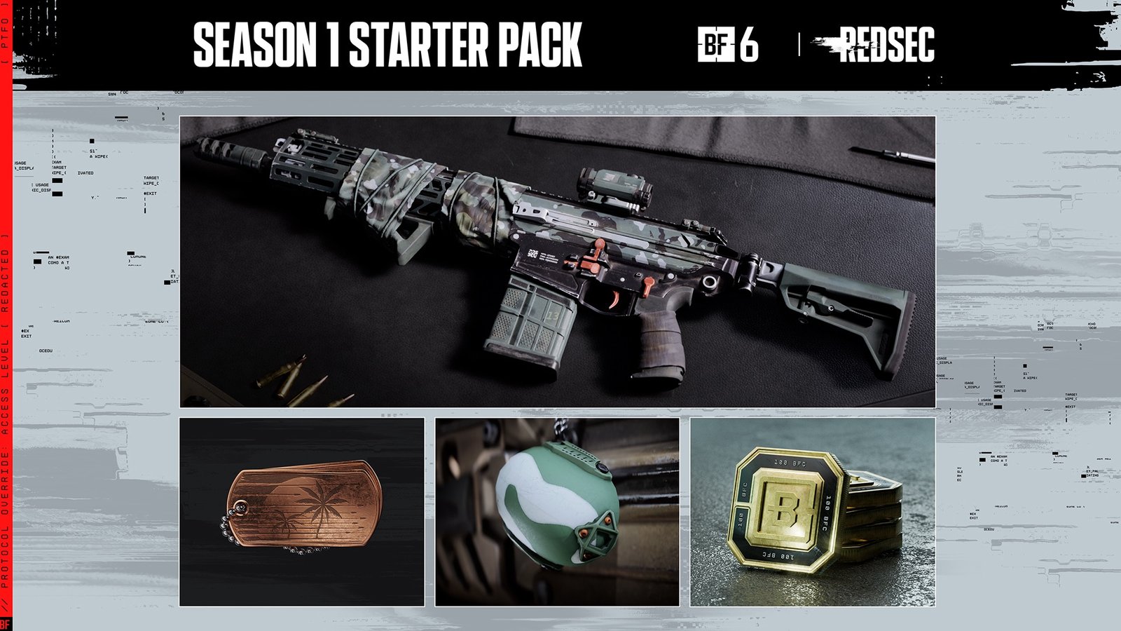 Battlefield REDSEC kits de arma Battlefield REDSEC kits de arma