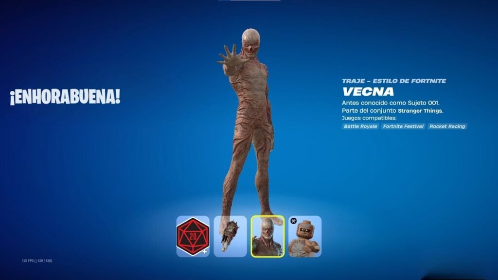 skins de stranger things em fortnite