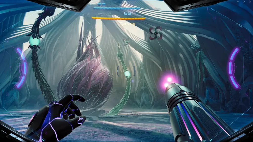 O que voce ganha apos derrotar Carvex em Metroid Prime 4