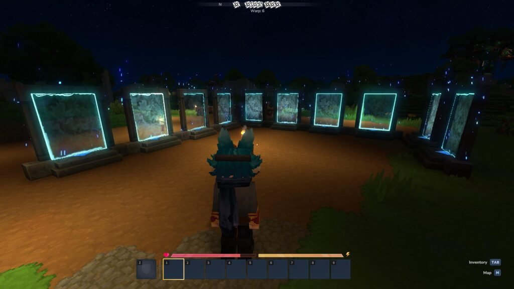 Como criar teleportadores no Hytale