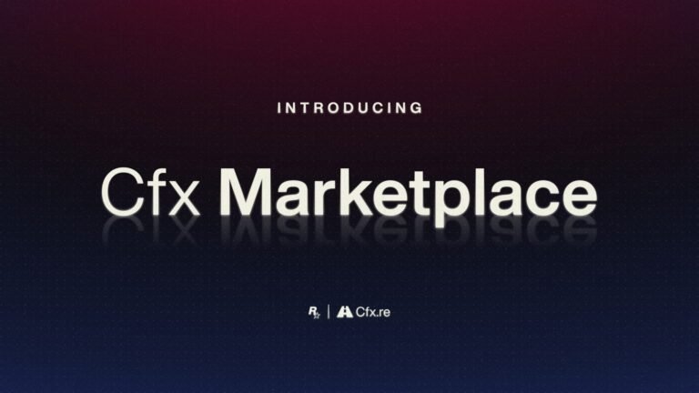 Rockstar apresenta a plataforma de mods Cfx Marketplace