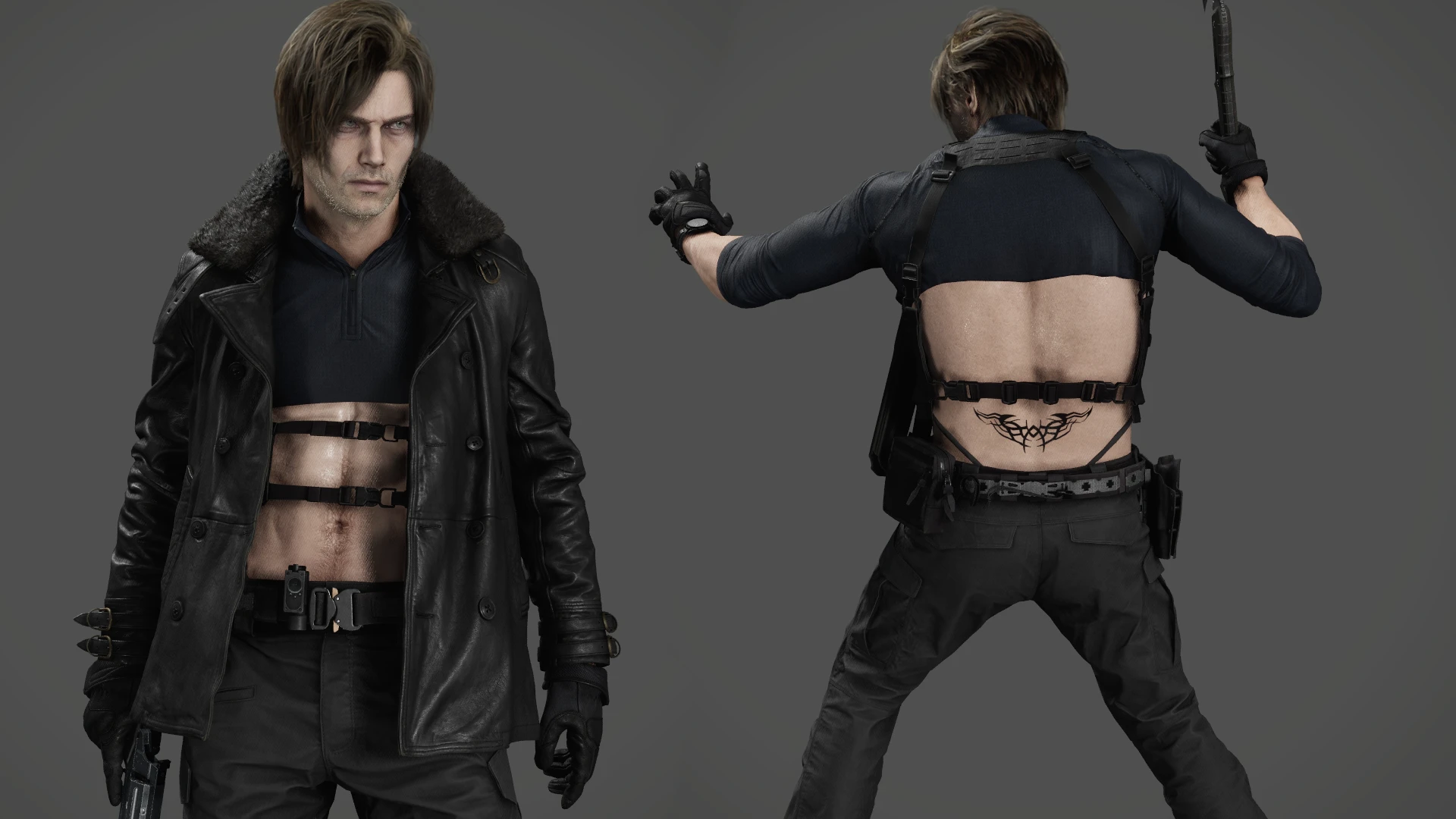 Resident Evil Requiem já tem mod da tatuagem de Leon