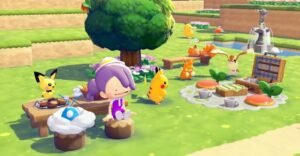 madeira em Pokémon Pokopia