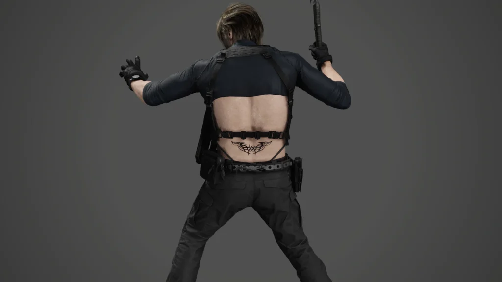 tem mod da tatuagem de Leon