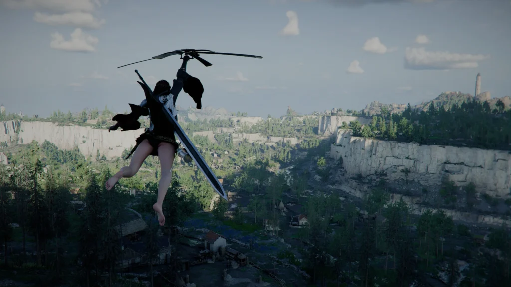 Alternativas para voar em Crimson Desert