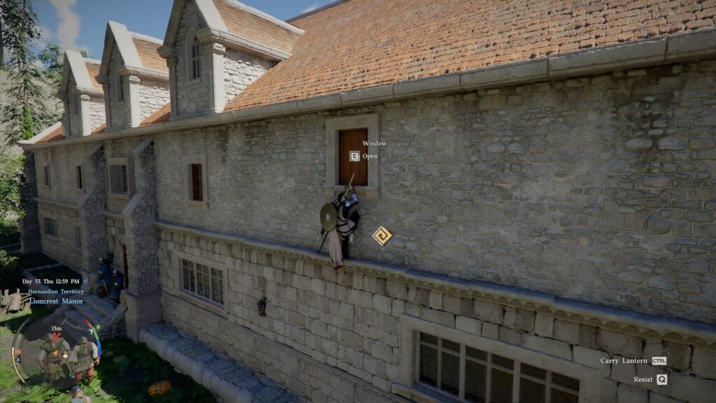 Como entrar no Lioncrest Manor no Crimson Desert