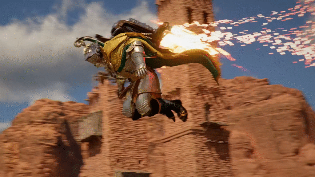 habilidade de voo em Crimson Desert