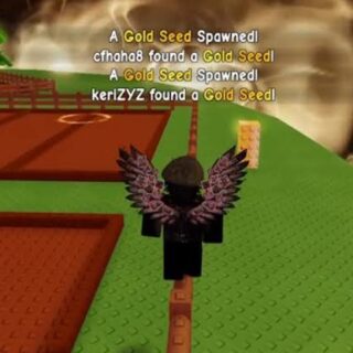 Como conseguir sementes de ouro em Grow a Garden 2