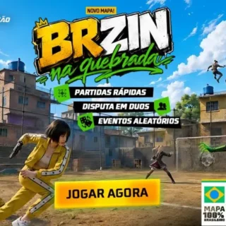 Free Fire lança modo Brzin da Quebrada e leva a luta para a quebrada Free Fire lança modo Brzin da Quebrada e leva a luta para a quebrada